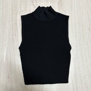 Babaton Sculpt Knit Mockneck Tank